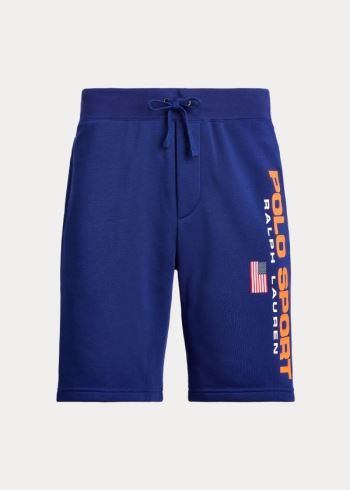 Ralph Lauren Polo Sportovní Fleece Krátké Královská Modrá Blankyt | GLDI9L5N
