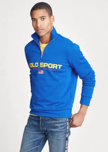 Ralph Lauren Polo Sportovní Fleece Sweatshirt Blankyt | uZLBy3xs