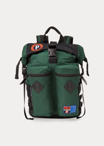 Ralph Lauren Polo Sportovní Roll-Top Backpack Zelene Černé | iCP8XZqz