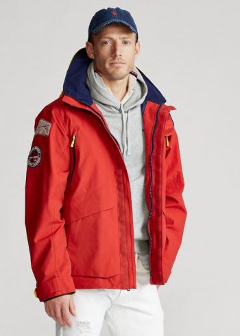 Ralph Lauren Polo Sportovní S Kapucí Jacket Červené | mFIV3icq