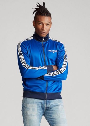 Ralph Lauren Polo Sportovní Track Jacket Blankyt | wMybILwZ