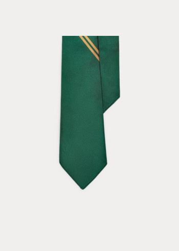 Ralph Lauren Polo Tiger Silk Tie Zelene Zlaté | N7aFD5Ud