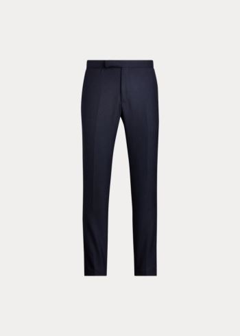 Ralph Lauren Polo Traveler Wool Trouser Tmavě Blankyt | JtDojCLf