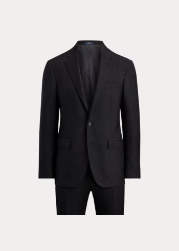 Ralph Lauren Polo Wool Twill Suit Tmavě Šedé | QLpkkKyK