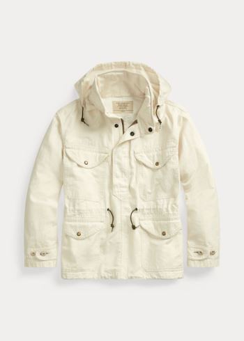Ralph Lauren Popover Field Jacket Krém | 88Do24Sp