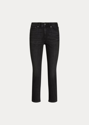 Ralph Lauren Premier Straight Curvy Jean Černé Blankyt Světle Modré | yDMo3gvd