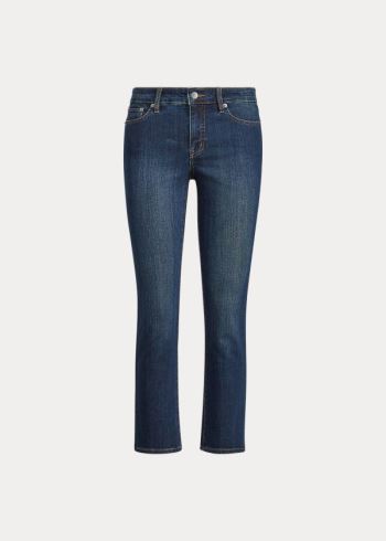 Ralph Lauren Premier Straight Jean Tmavě Královská Modrá Blankyt | EnRp6GHP