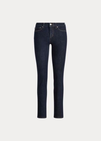 Ralph Lauren Premier Straight Jean Tmavě Blankyt Blankyt Světle Modré | JaunsGPD