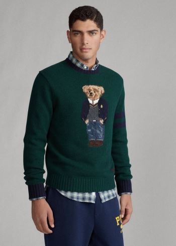 Ralph Lauren Preppy Bear Svetrové Zelene | 0HqR0vxR