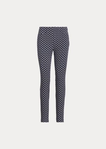 Ralph Lauren Print Stretch Golfové Pant Tmavě Blankyt Růžové | k5UqOnU2