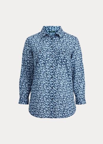 Ralph Lauren Printed Bavlněné Shirt Blankyt Viacfarebný | tKWIrkr2