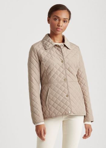 Ralph Lauren Quilted Jacket Hnědé | SOoOO4Ow