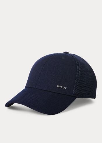 Ralph Lauren RLX Flex Fit Golfové Cap Tmavě Blankyt | WOM30lF0