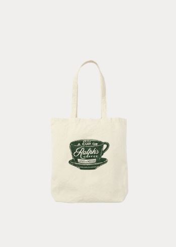 Ralph Lauren Ralph's Coffee Tote Bag Krém Zelene | 9pQyN15E