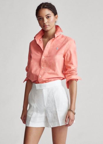 Ralph Lauren Relaxed Fit Bavlněné Shirt Koralove | LzbnuO7W