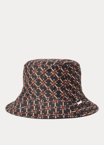 Ralph Lauren Reversible Rain Hat Černé Bílé | l0R6qpTo
