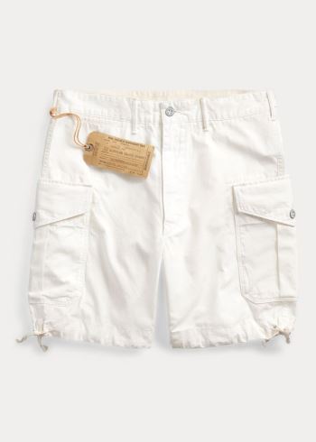 Ralph Lauren Ripstop Cargo Krátké Bílé Blankyt Světle Modré | NZ1iNrNc