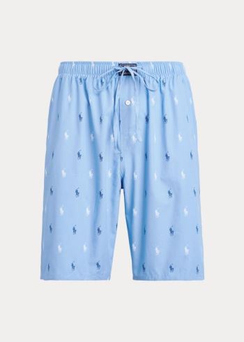 Ralph Lauren Signature Pony Pajama Krátké Blankyt Bílé | Cekh9D4l
