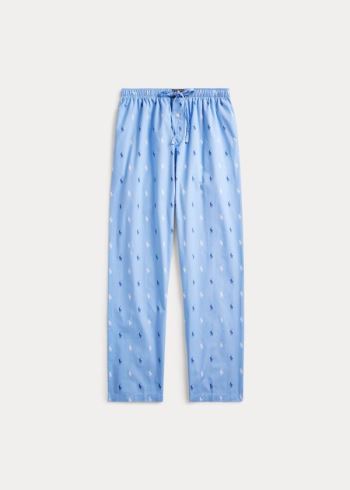 Ralph Lauren Signature Pony Pajama Pant Blankyt Bílé | V0y5S7G9