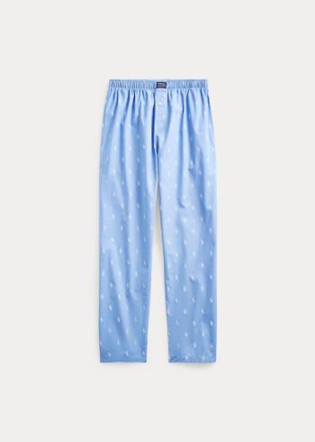 Ralph Lauren Signature Pony Pajama Pant Blankyt Bílé | ZnrffMBp