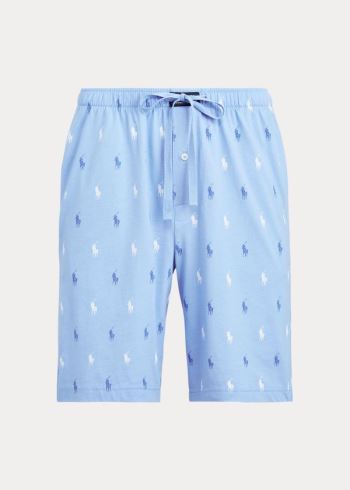 Ralph Lauren Signature Pony Sleep Krátké Blankyt Bílé | LsIGzxdK