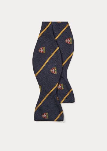 Ralph Lauren Silk Twill Club Bow Tie Tmavě Blankyt Zlaté | 5kRRBDGa