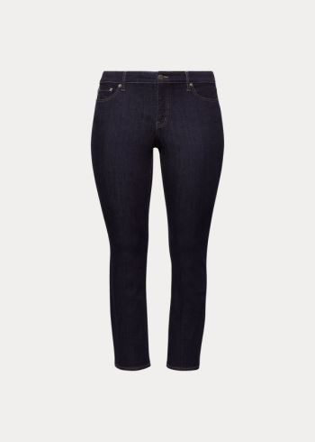 Ralph Lauren Slimming Modern Curvy Jean Černé Blankyt Světle Modré | ICnt8eqy