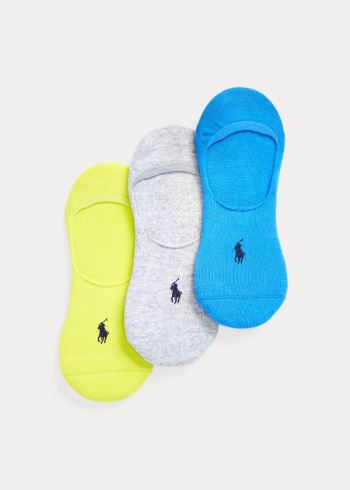 Ralph Lauren Sneakers Liner Sock 3-Pack Blankyt | NVICsFbN