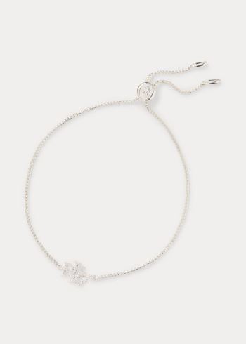 Ralph Lauren Sterling Silver Logo Bracelet Stříbrné | 5YuouZzM