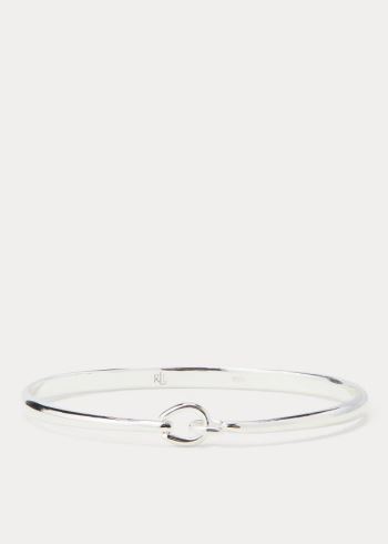 Ralph Lauren Sterling Silver Tension Bangle Stříbrné | yNHtzMe7