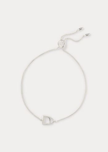 Ralph Lauren Stirrup Slider Bracelet Stříbrné | QthEKH1p