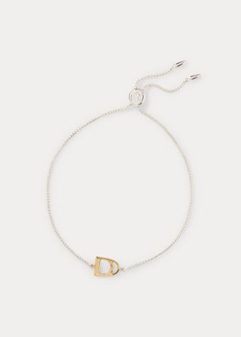 Ralph Lauren Stirrup Slider Bracelet Stříbrné | YNRRLN2A