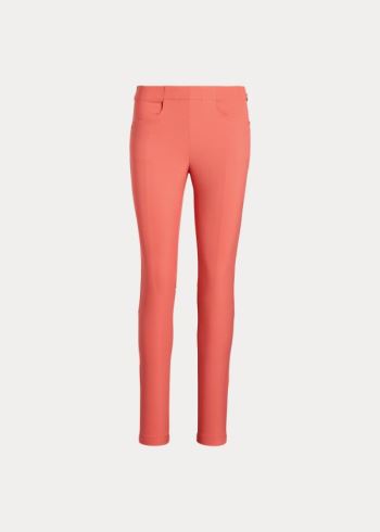 Ralph Lauren Stretch Atletické Golfové Pant Červené | KUSOYMZI