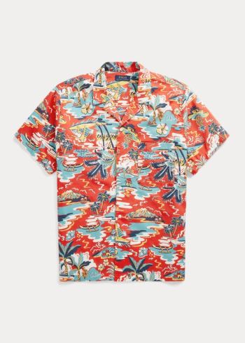 Ralph Lauren Stretch Bavlněné Pajama Shirt Viacfarebný | YaZFHC0p