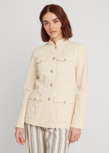 Ralph Lauren Stretch-Bavlněné Platene Jacket Béžový | ccQxXzFu