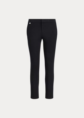 Ralph Lauren Stretch Bavlněné Skinny Pant Černé | UeQh6rft