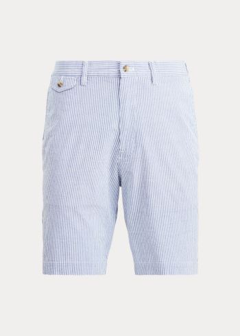 Ralph Lauren Stretch Classic Fit Krátké Blankyt Bílé | GOqayfyO