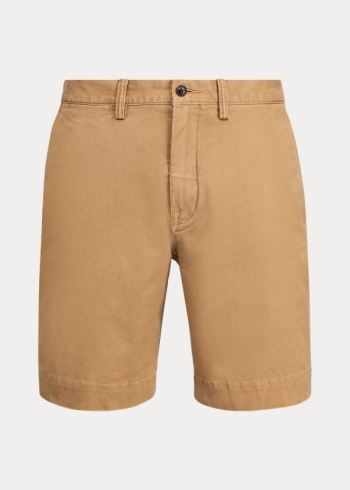 Ralph Lauren Stretch Classic Fit Krátké Hnědožlutý | Ys82Kpdc