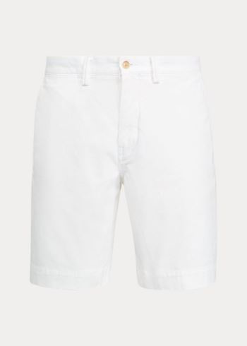 Ralph Lauren Stretch Classic Fit Krátké Bílé | lhcJ5Y1o