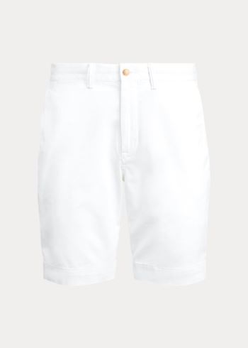 Ralph Lauren Stretch Classic Fit Krátké Bílé | oSoNsEyI