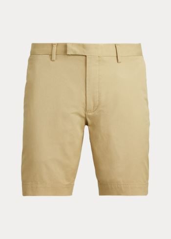 Ralph Lauren Stretch Slim Fit Twill Krátké Hnědé | ga2TIxO1