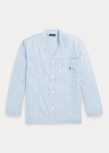 Ralph Lauren Stripe Broadcloth Pajama Shirt Blankyt Proužek | 3jcTDmuc