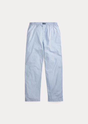 Ralph Lauren Striped Bavlněné Pajama Pant Blankyt Proužek | 5JTKhi0R