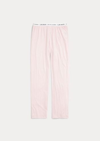 Ralph Lauren Striped Jersey Pajama Pant Růžové Bílé Proužek | dehwQdGP