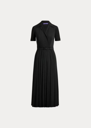 Ralph Lauren Tabatha Jersey Šaty Černé | 1qflZheB