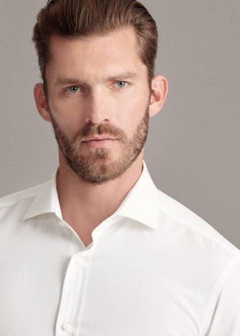 Ralph Lauren Tailored Fit Poplin Shirt Bílé | wPVMZucM