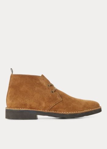 Ralph Lauren Talan Semišové Chukka Boot Hnědé | T3WE8EU1