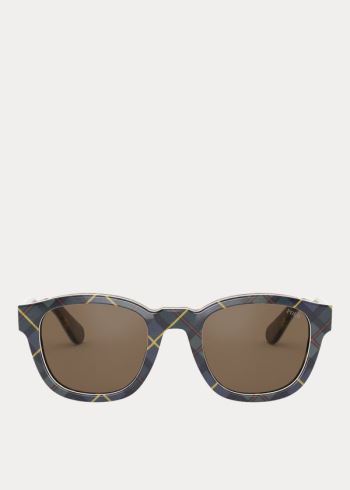 Ralph Lauren Tartan Collegiate Sunglasses Hnědé | N5JKiq3s