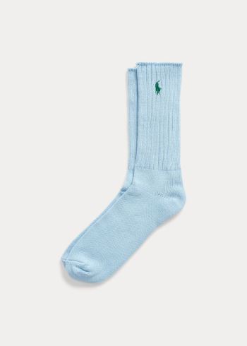 Ralph Lauren The Earth Crew Sock Světle Blankyt | RmUakYyG