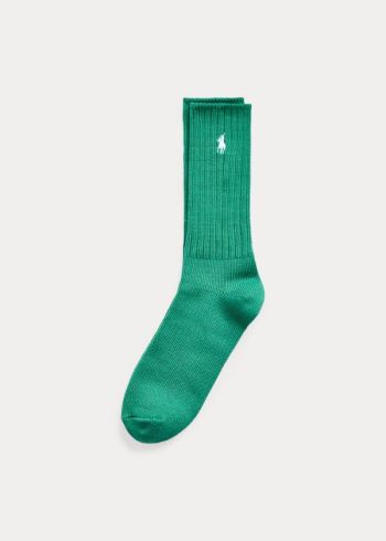Ralph Lauren The Earth Crew Sock Zelene | sp4tpETS
